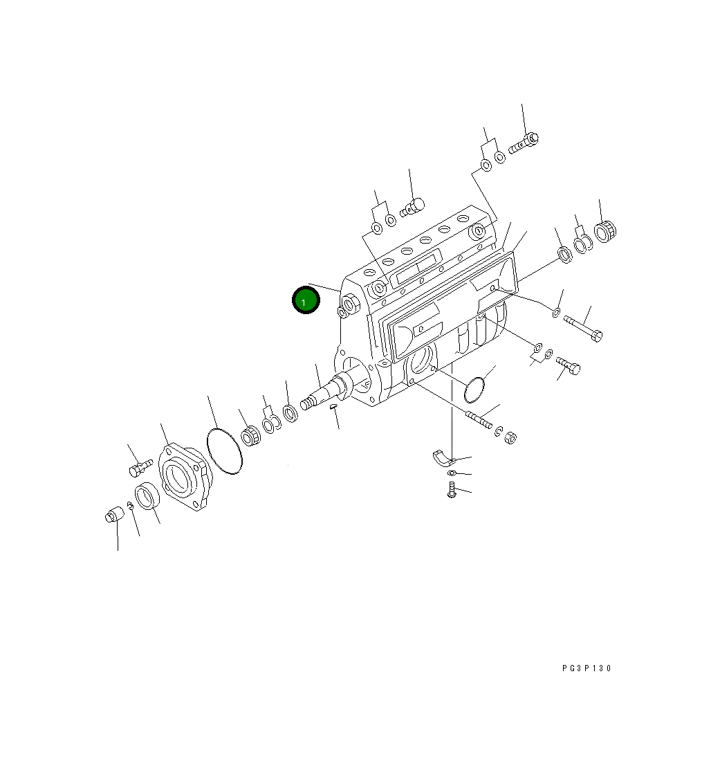 Корпус ND190110-4110 Komatsu
