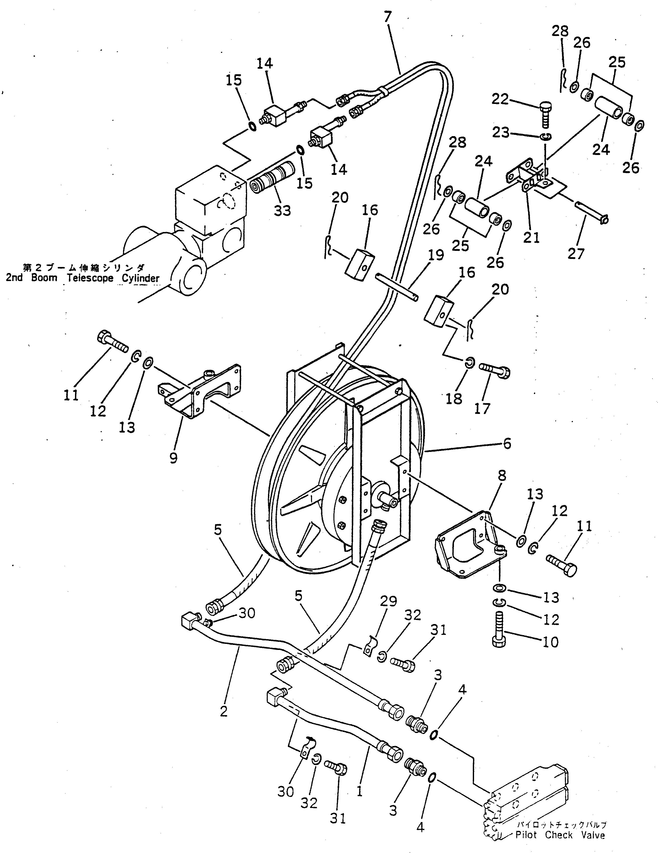 Шланг 22X-61-11451 Komatsu