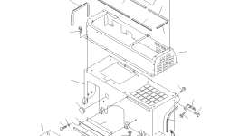Кронштейн 567-54-76320 Komatsu
