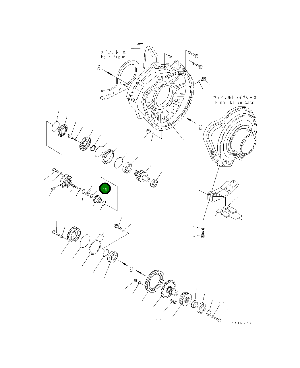 Набивка 19M-22-11190 Komatsu