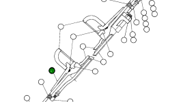 Лента посадочного борта 57" AK1445 Komatsu