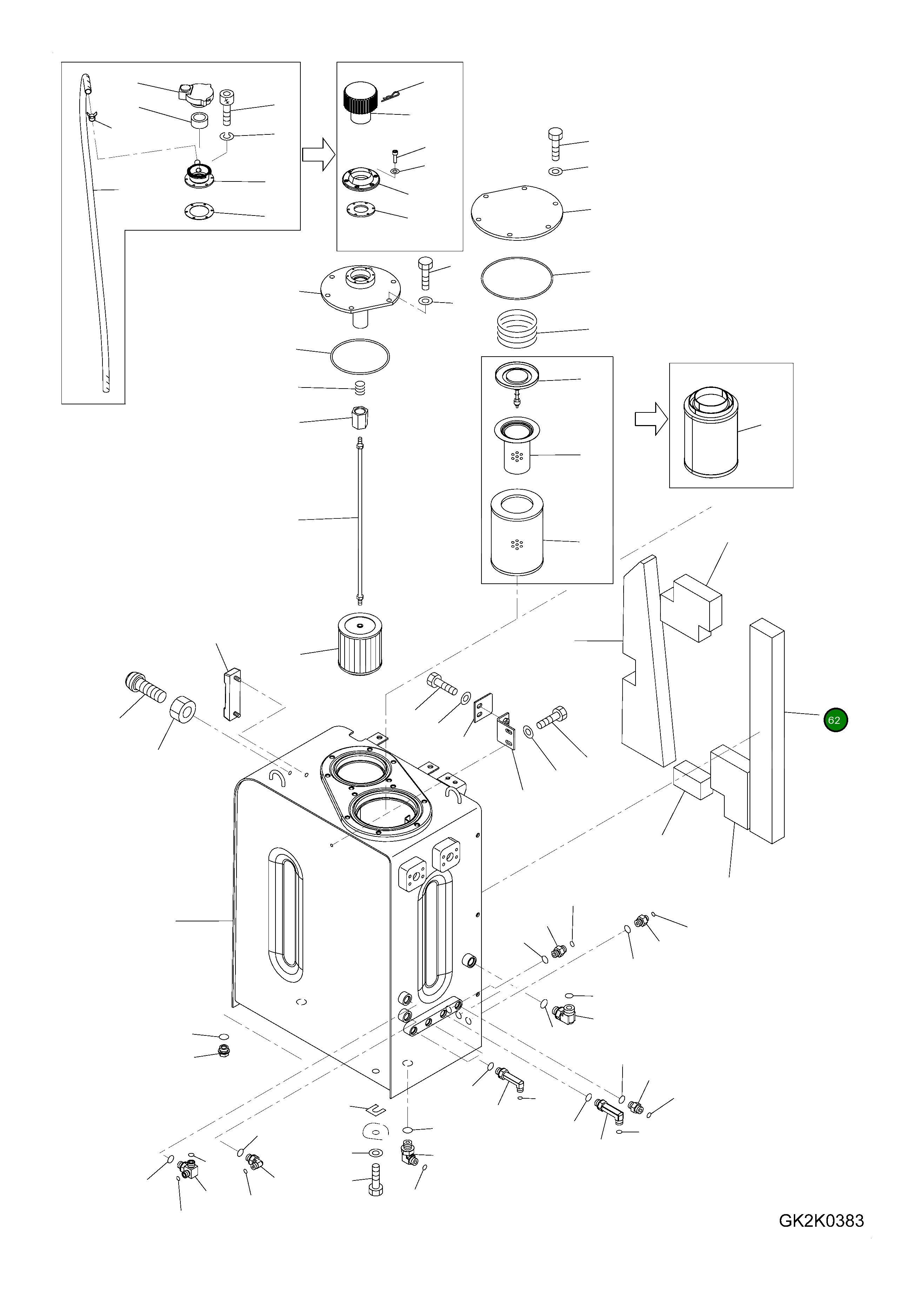 Лист 20G-60-31561 Komatsu