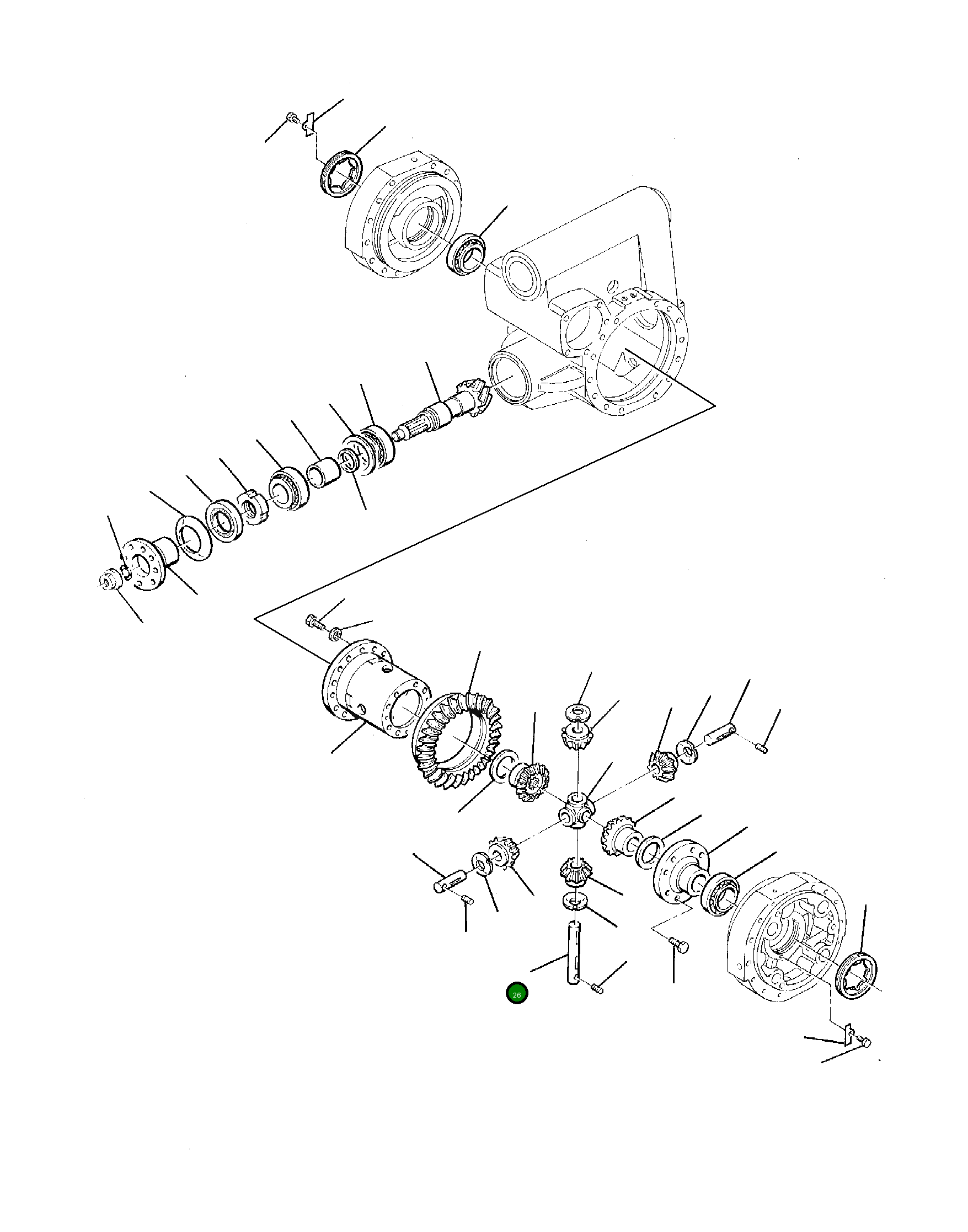 Палец 21D-23-11380 Komatsu