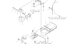 Кронштейн 124-01-51271 Komatsu