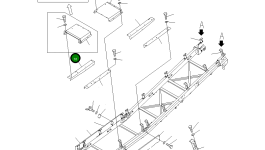 Кронштейн 8255-75-4822 Komatsu