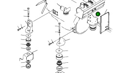 Кронштейн 207-01-58261 Komatsu