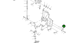 Палец 22F-910-3161 Komatsu