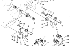 Кронштейн 566-61-12190 Komatsu
