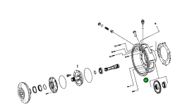 Колокол гидротрансформатора 4646 302 149 Komatsu