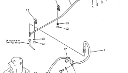 Клипса 23S-61-12181 Komatsu