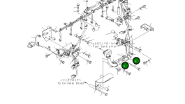 Клипса 600-051-2280 Komatsu