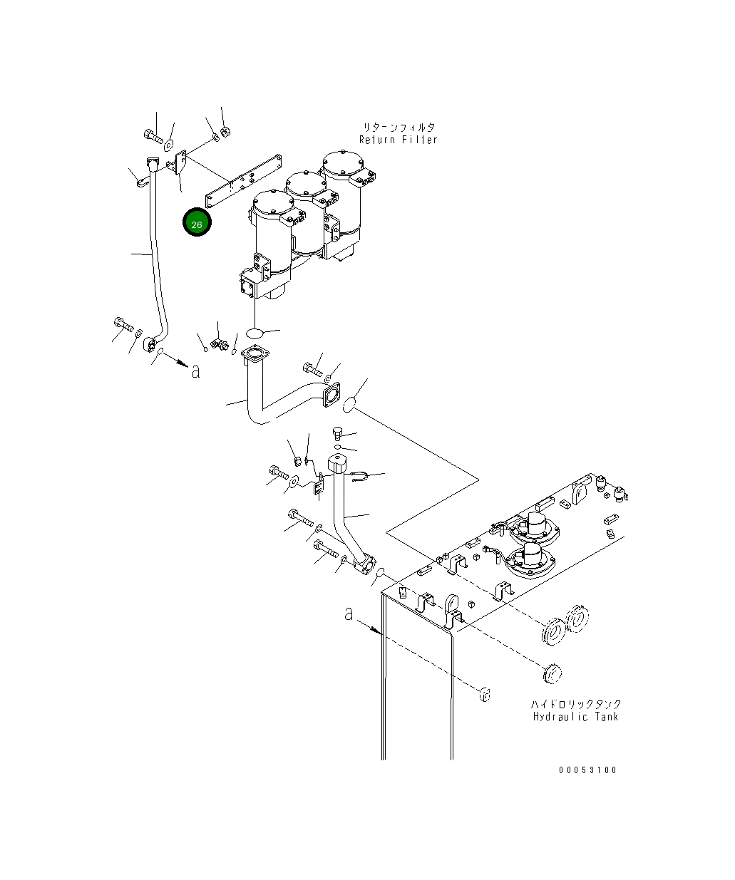 Кронштейн 21T-64-33770 Komatsu