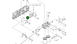 Кронштейн 6261-71-6280 Komatsu