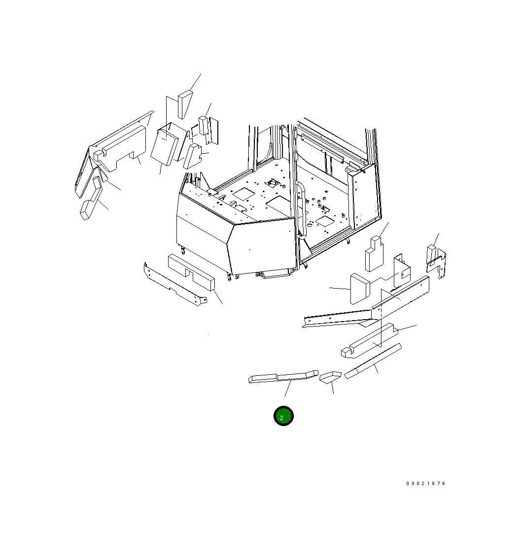 Лист 418-54-34522 Komatsu