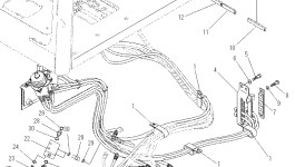 Кронштейн 201-54-83510 Komatsu