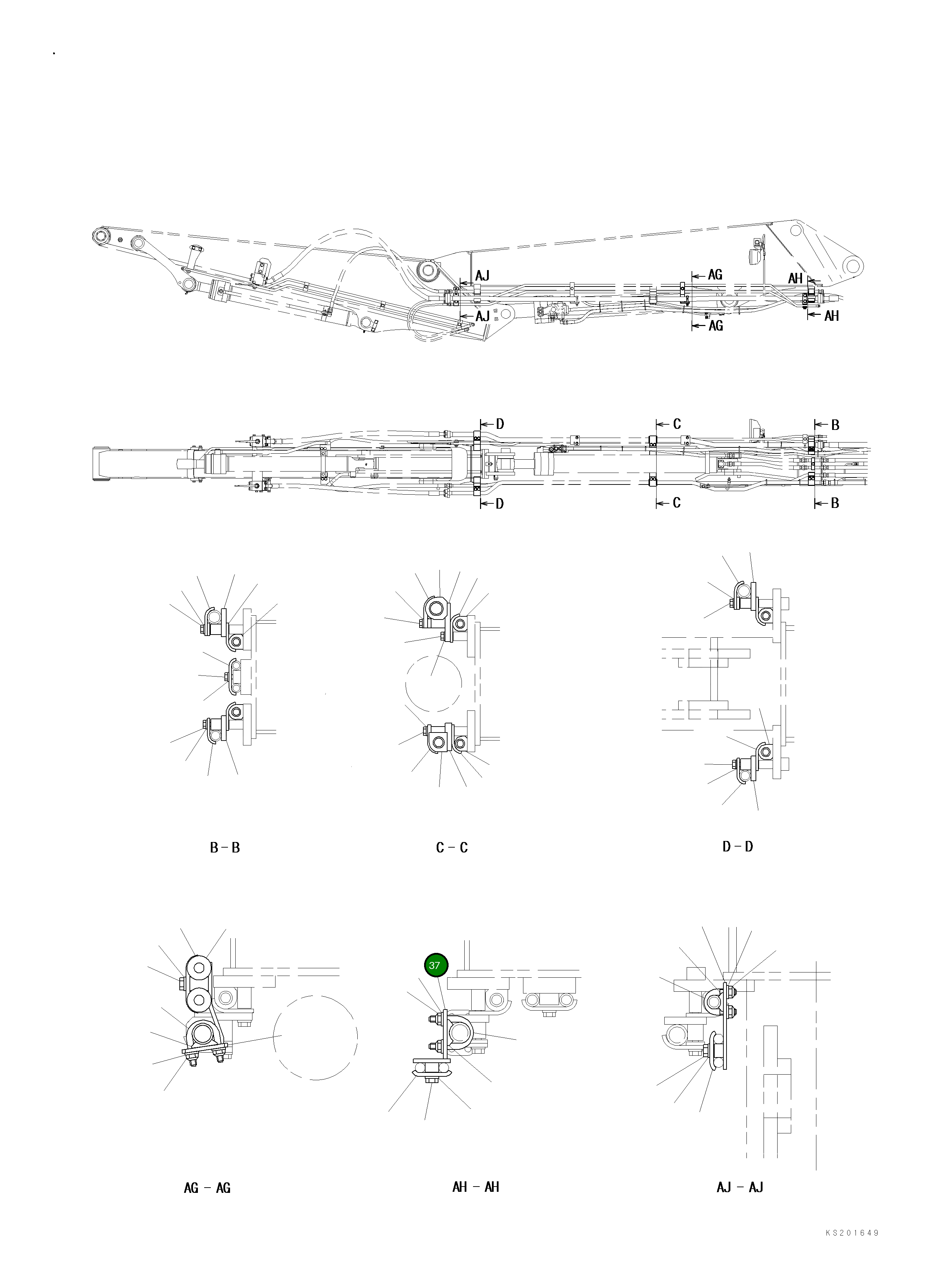 Кронштейн 20J-70-12191 Komatsu