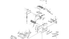 Кронштейн AN51240-43420 Komatsu