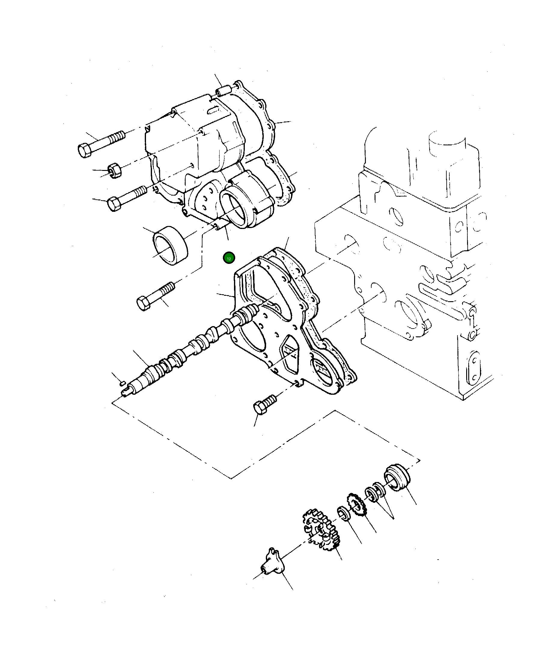 Корпус PKP000118 Komatsu