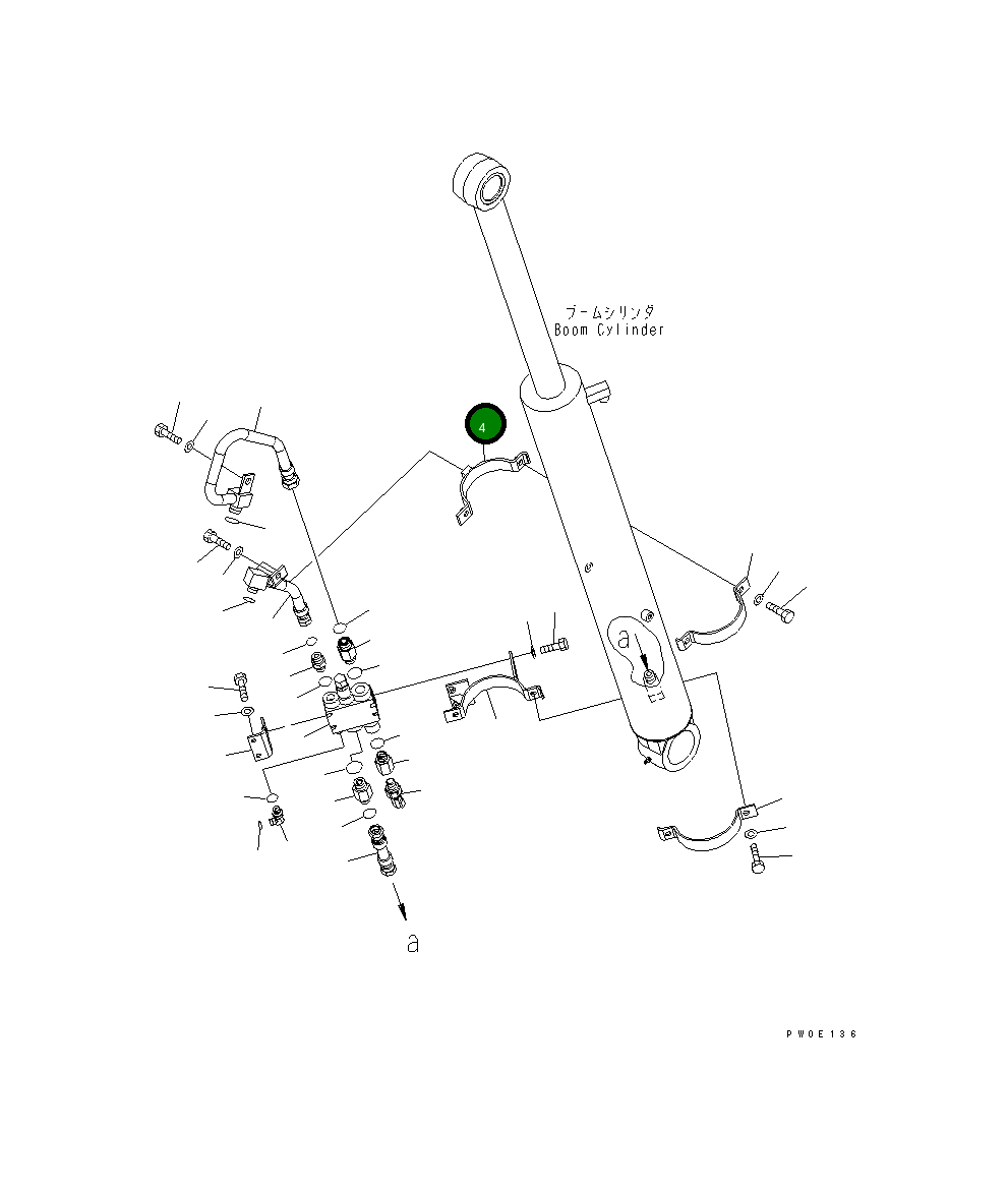 Лента 21W-62-46512 Komatsu