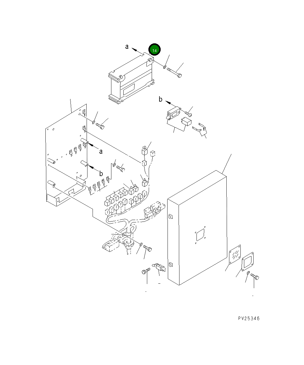 Контроллер 8221-06-2170 Komatsu