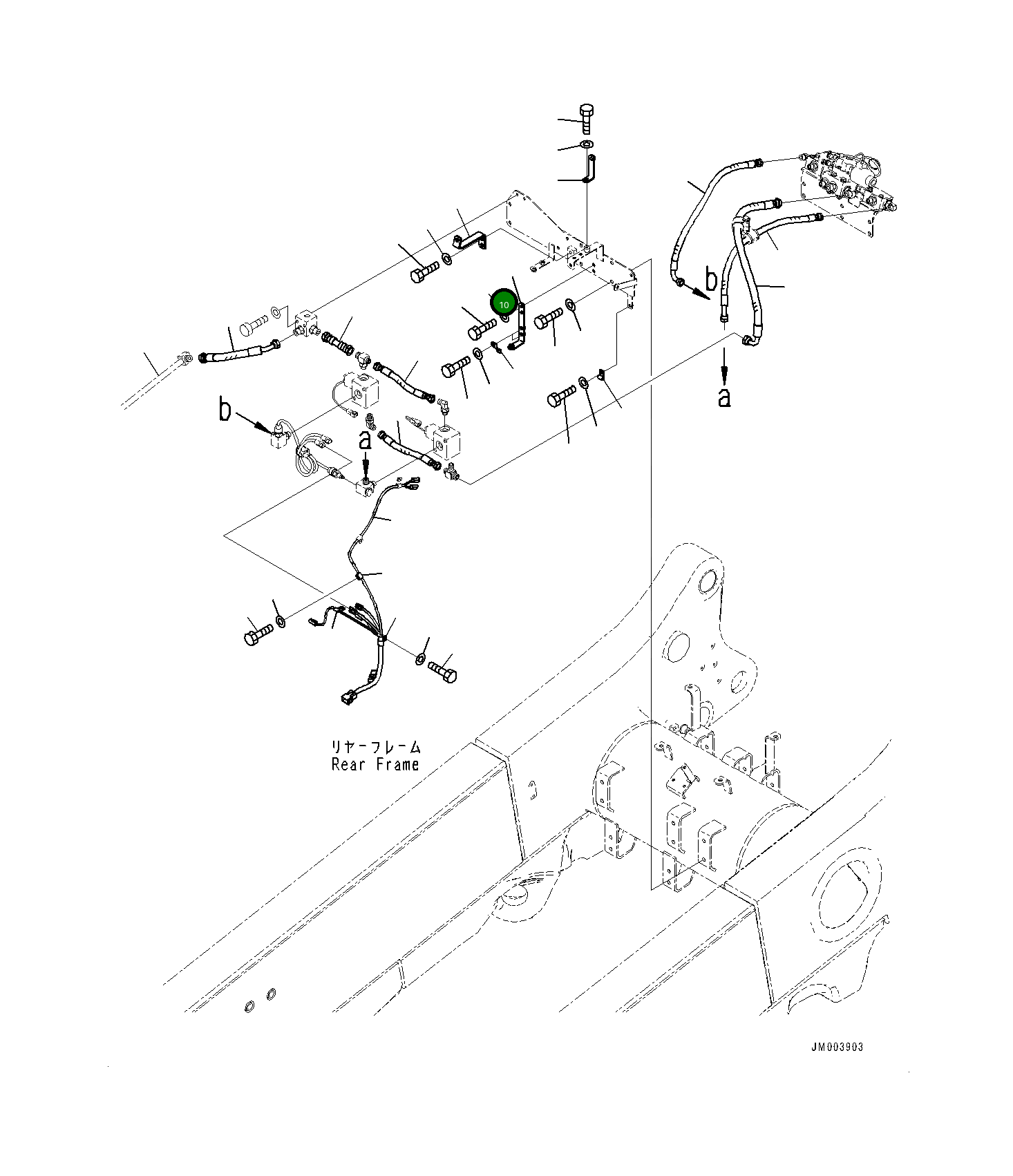 Кронштейн 561-88-86731 Komatsu