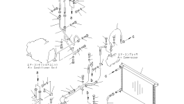 Кронштейн 235-809-3840 Komatsu