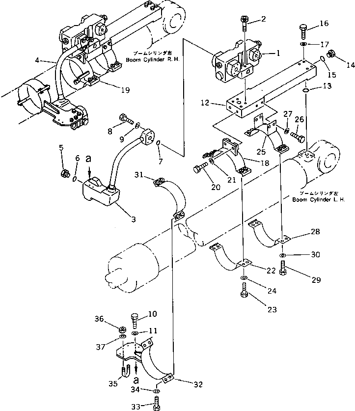 Кронштейн 208-62-34560 Komatsu