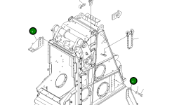 Кронштейн 8255-70-4181 Komatsu