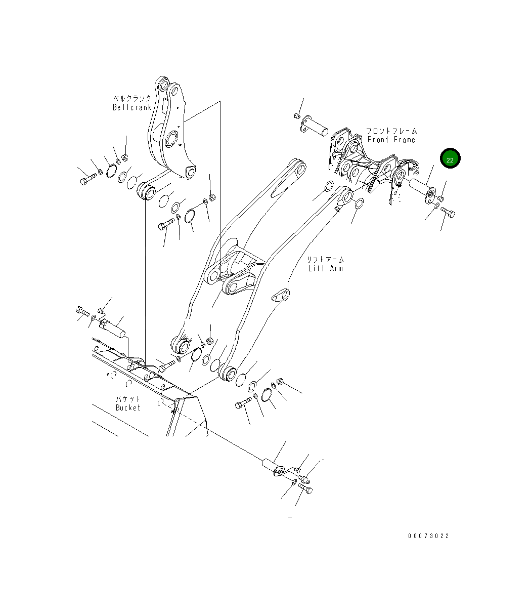 Палец 426-70-31991 Komatsu