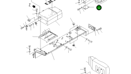 Кронштейн 195-54-71790 Komatsu