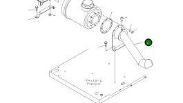 Кронштейн 567-02-72111 Komatsu