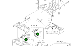 Кронштейн 19M-54-25981 Komatsu