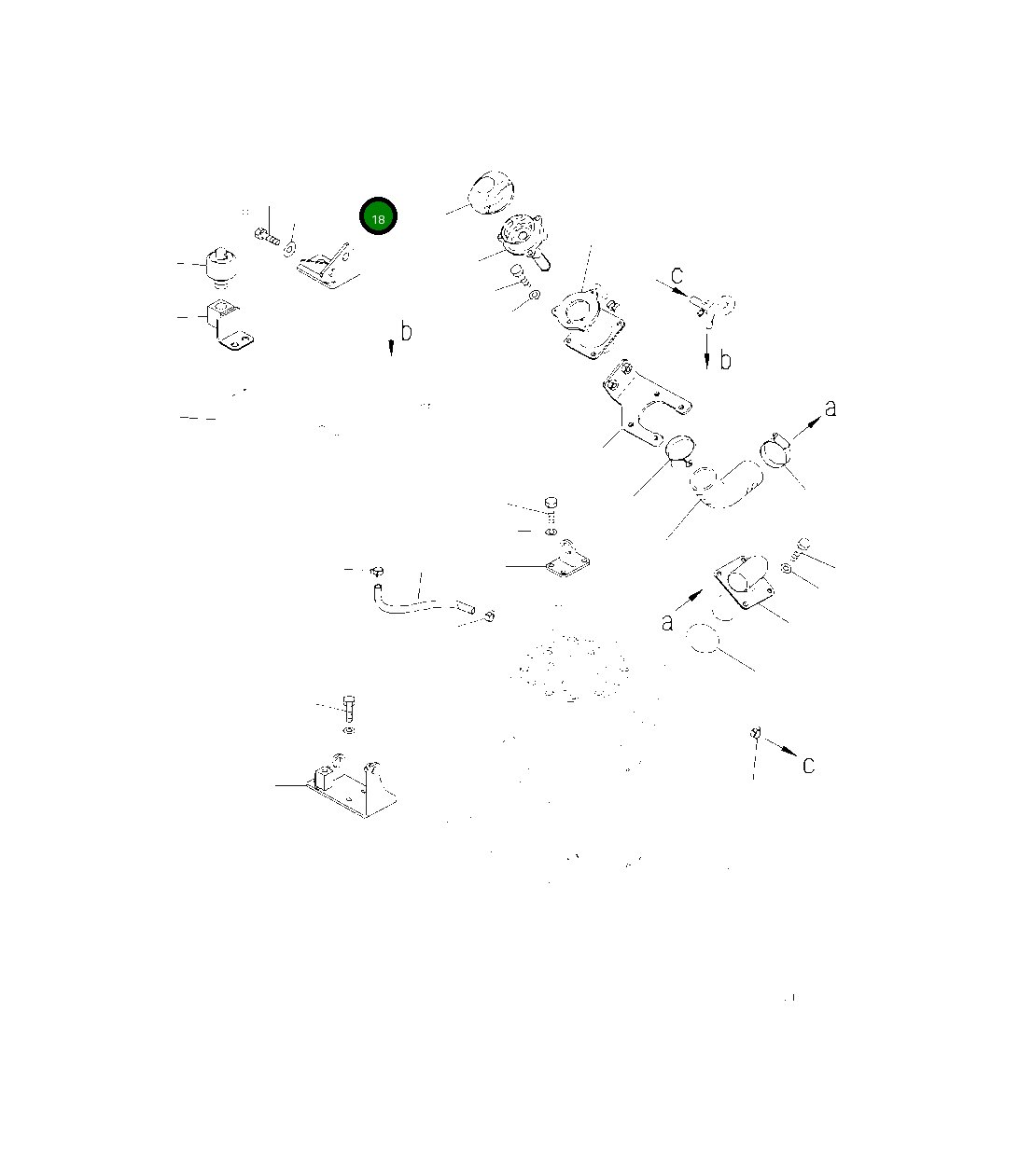Кронштейн 208-01-22920 Komatsu