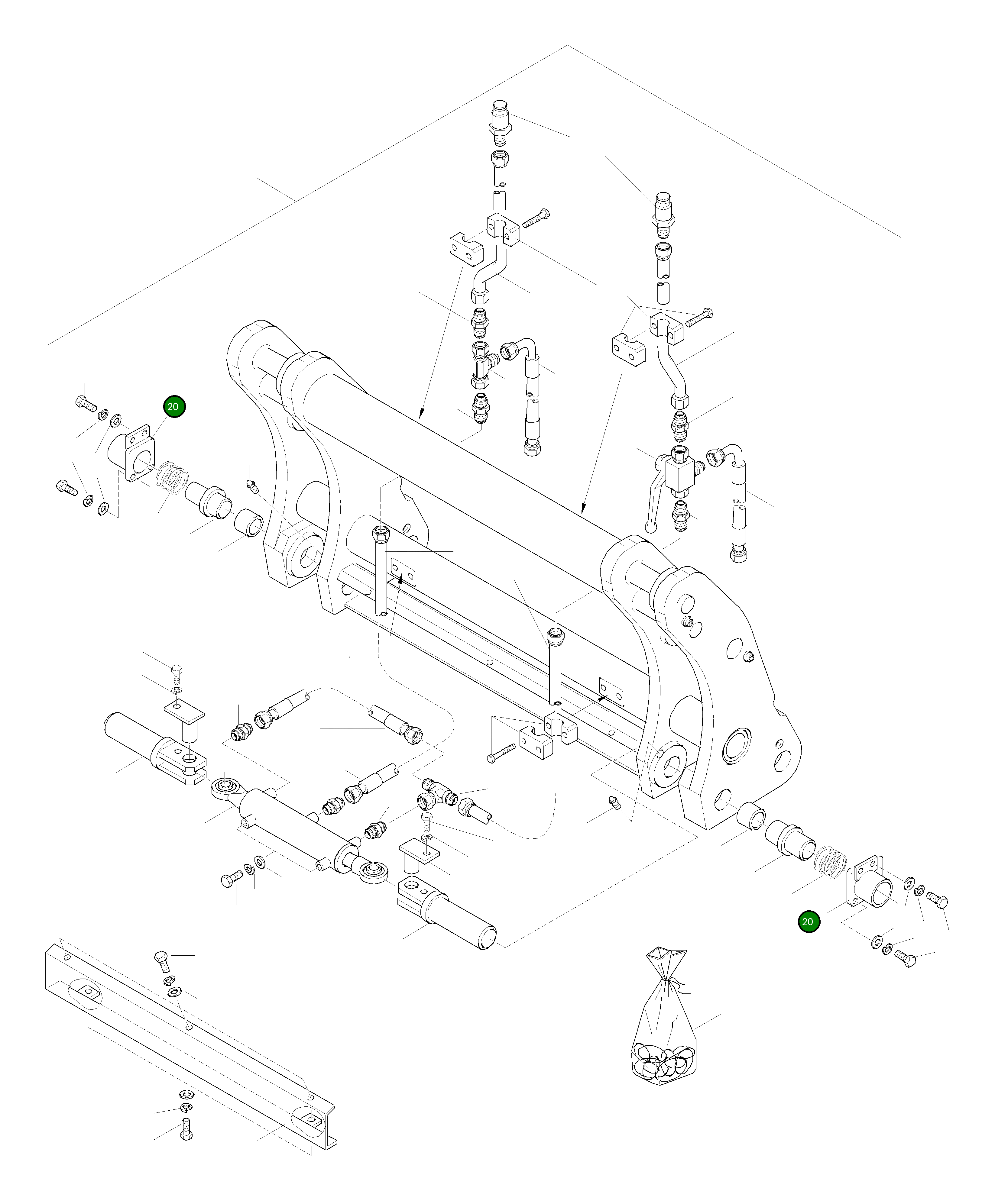 Корпус 419-71-H0P05 Komatsu