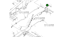 Кронштейн 569-61-88660 Komatsu
