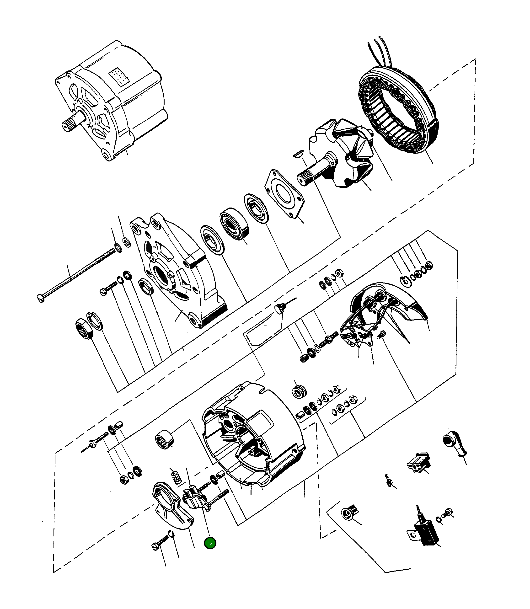 Кронштейн 3237142M91 Komatsu
