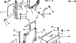 Правый дефлектор M711045837720 Komatsu