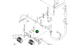 Кронштейн 234-60-71390 Komatsu