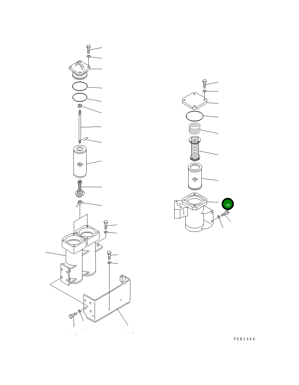 Корпус 156-49-21120 Komatsu