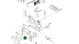 Лист 425-Z90-3221 Komatsu