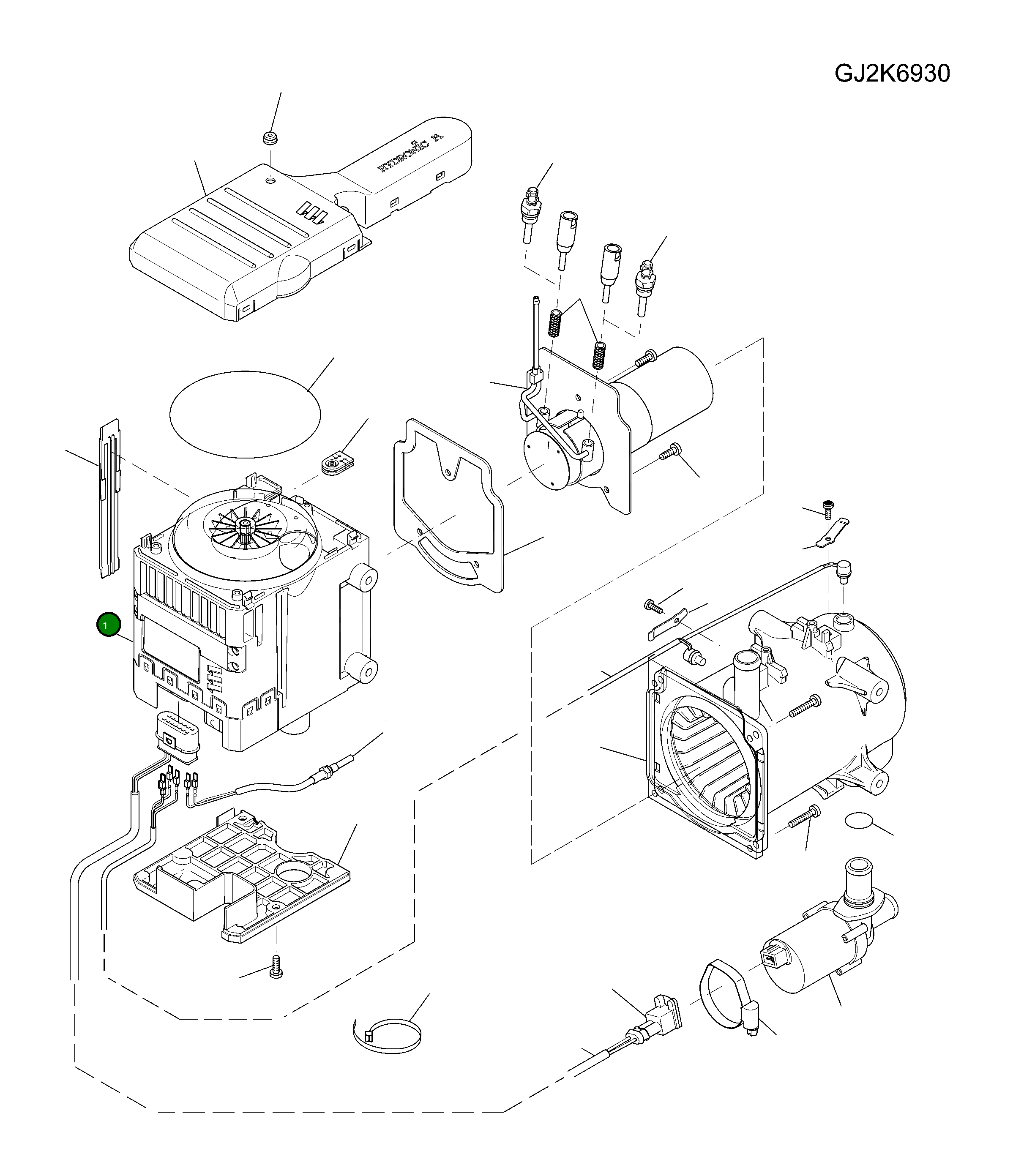 Контроллер 20E-04-H0P01 Komatsu
