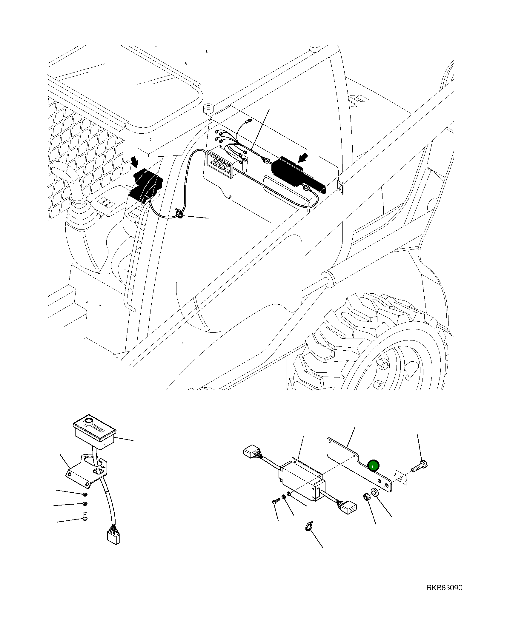 Кронштейн 37A-06-12230 Komatsu