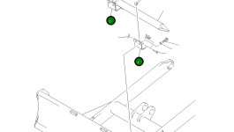 Кронштейн 20S-970-7271 Komatsu
