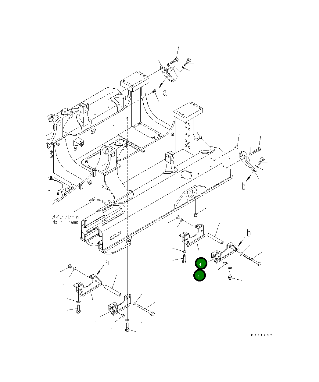 Кронштейн 126-21-51320 Komatsu