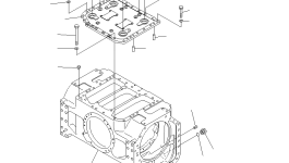 Корпус 124-22-55117 Komatsu