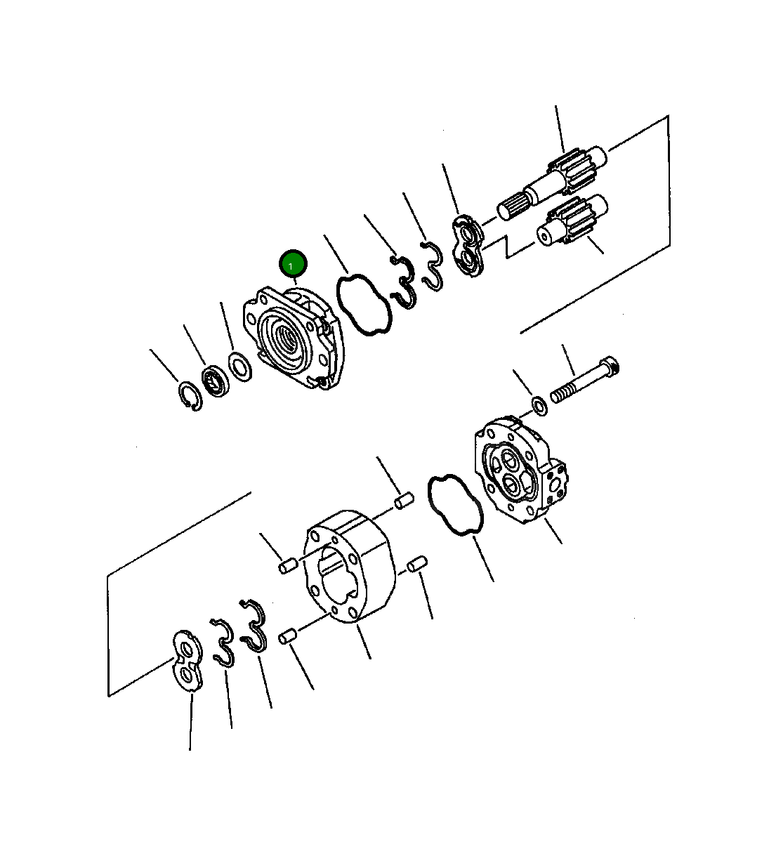 Кронштейн 705-17-03021 Komatsu
