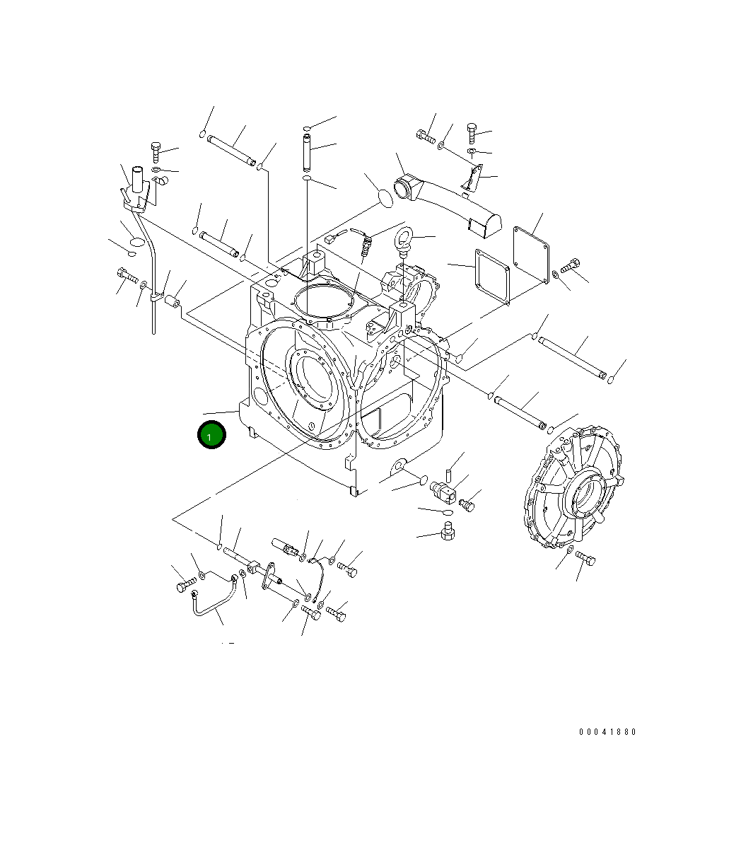 Корпус 17A-22-47371 Komatsu