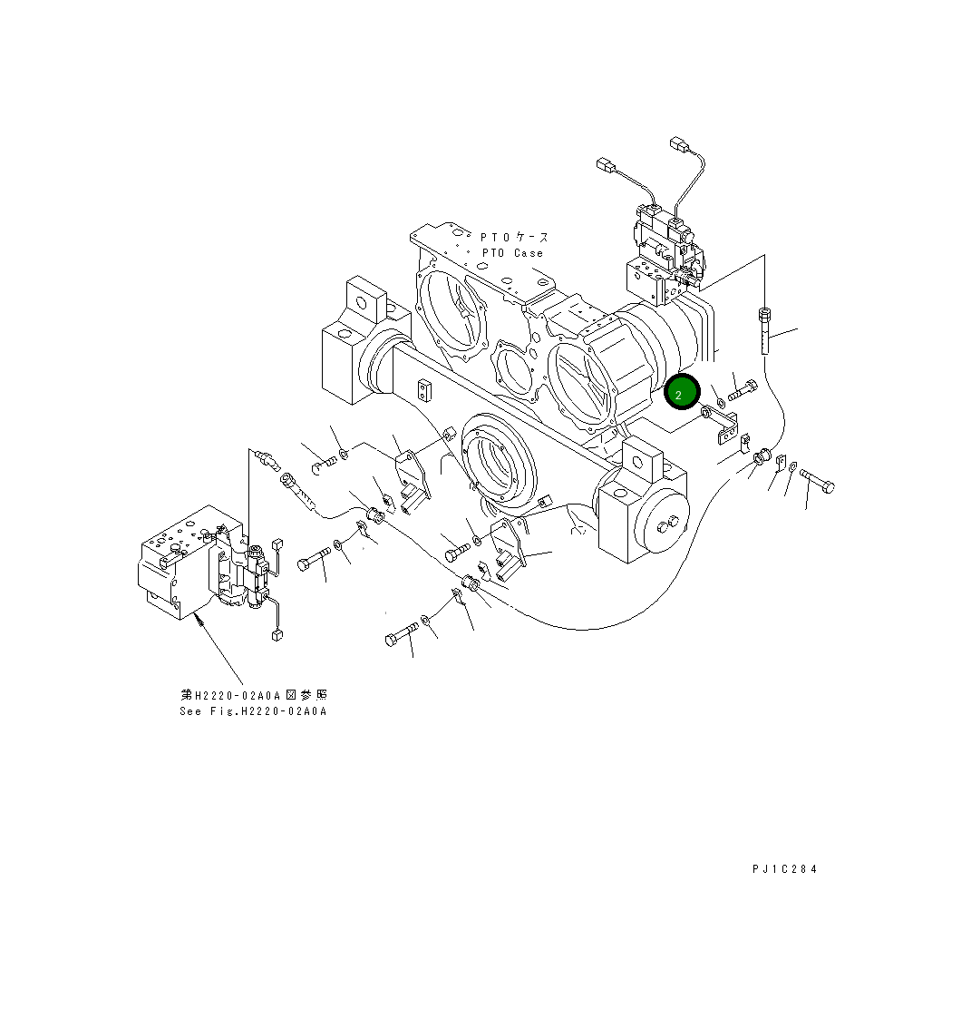 Кронштейн 198-61-52261 Komatsu