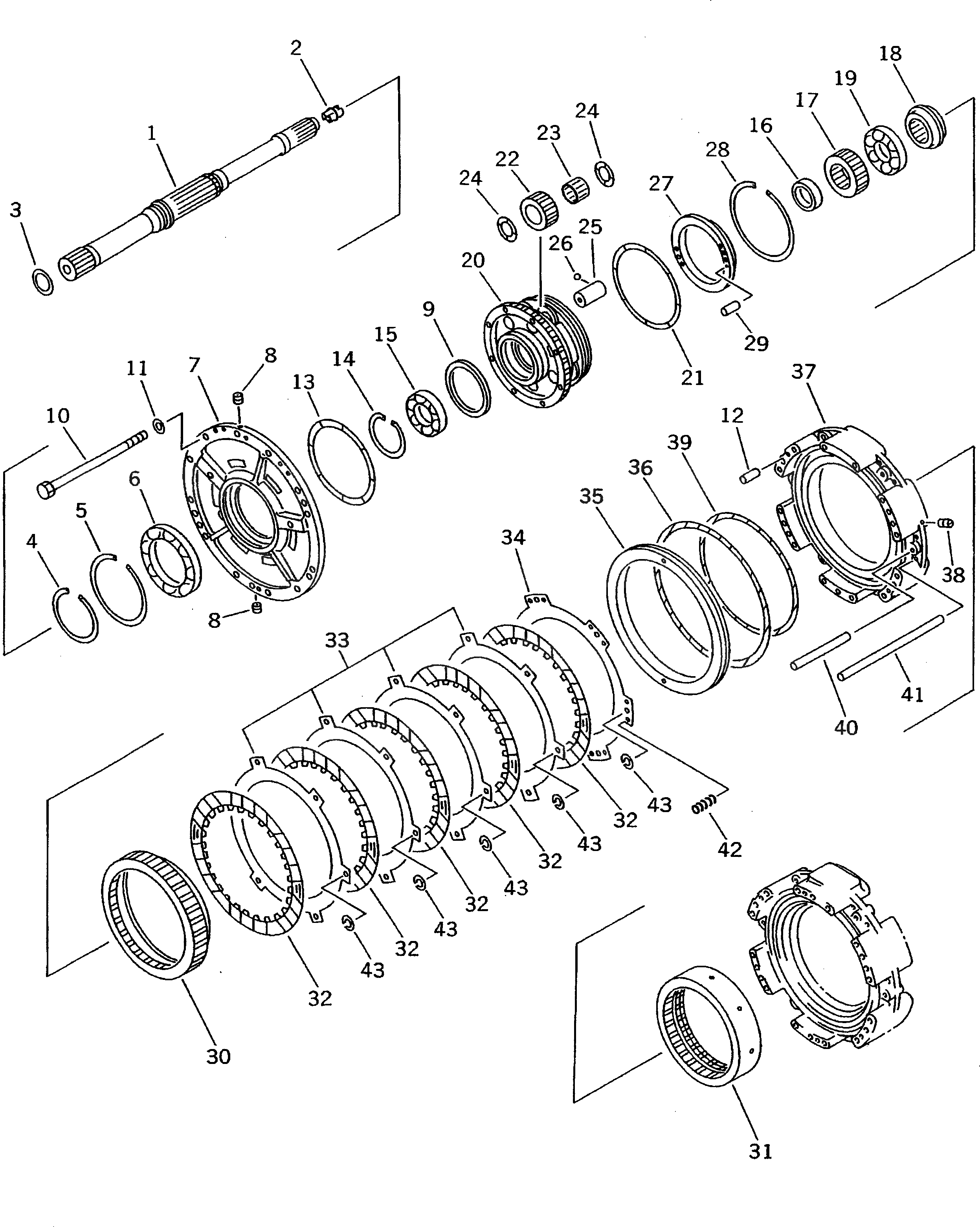 Корпус 17M-15-21170 Komatsu