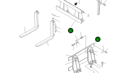 Кронштейн 113-Z12-1110 Komatsu